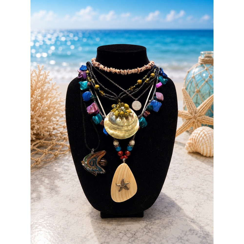 Seaside Treasures Jewelry Bundle | Beach-Themed Jewelry - Picture 2 of 9